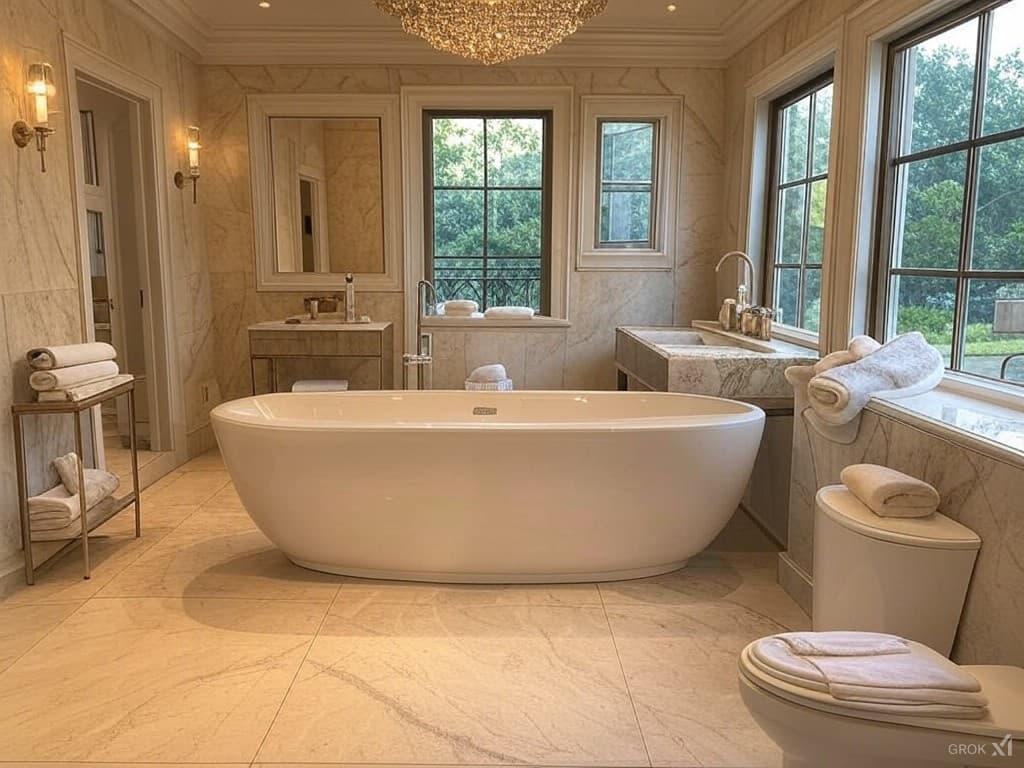 Bridgewater Luxury Custom Home - Bathroom